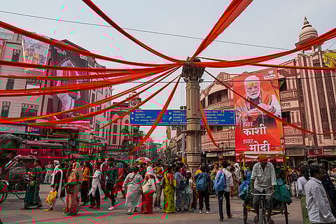 Preps ahead of PM Modi's roadshow in Varanasi