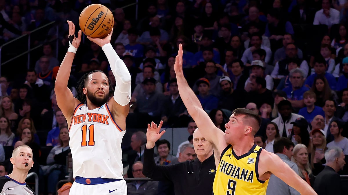 Having starred against the Philadelphia 76ers, Jalen Brunson continued his fine form against the Indiana Pacers.