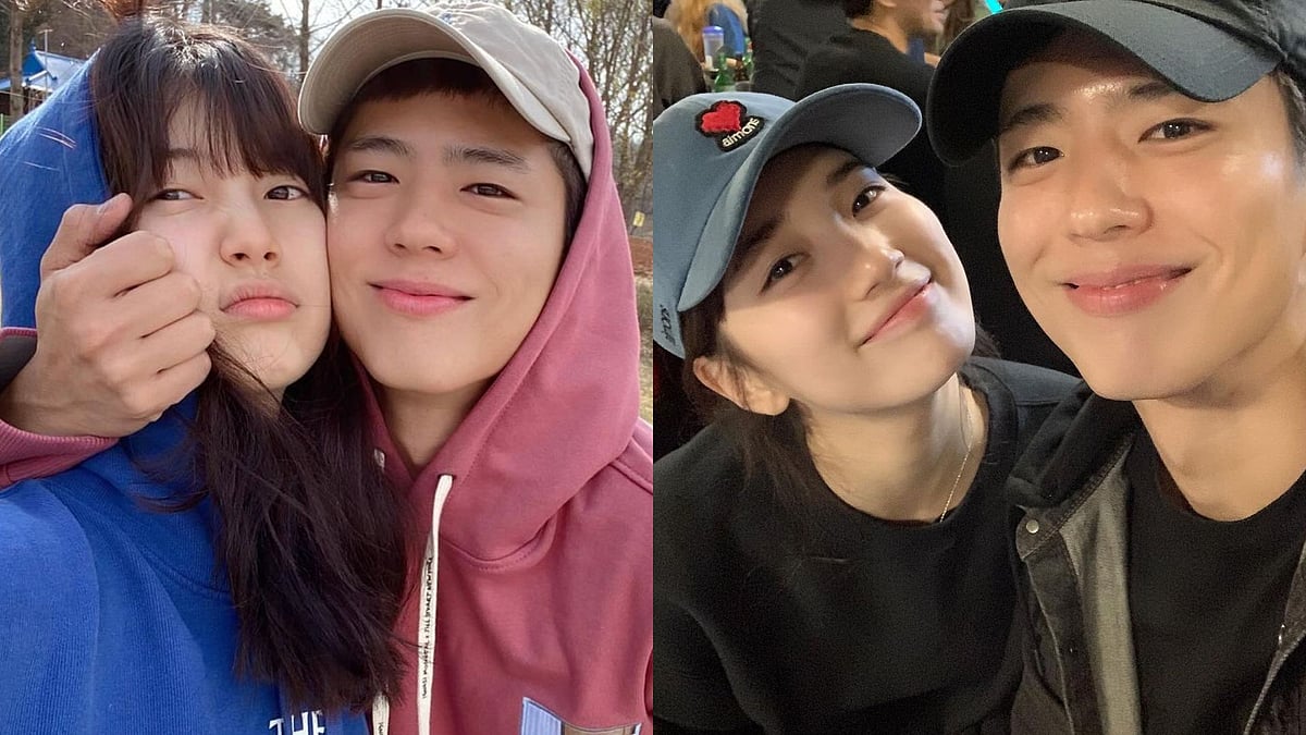 Instagram : Bae Suzy and Park Bo-gum