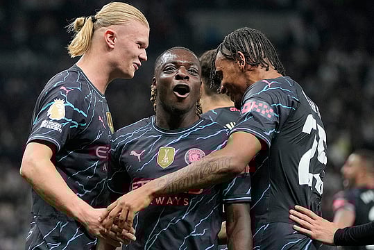 EPL: Man City Blank Tottenham 2-0, Lead Arsenal Going Into Final Day - In Pics