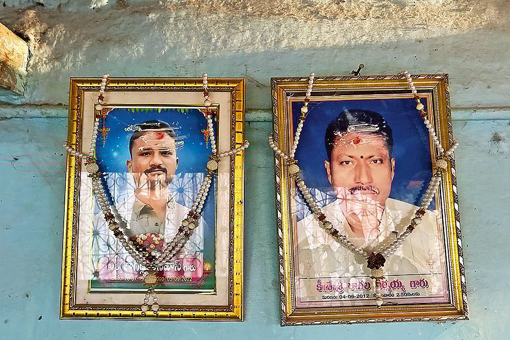 Photo: Anisha Reddy : A Trial of Losses: Both Seenu and his father Rajashekhar moved to Saudi Arabia from Ramadugu Mandal, Karimnagar in search of jobs and passed away there