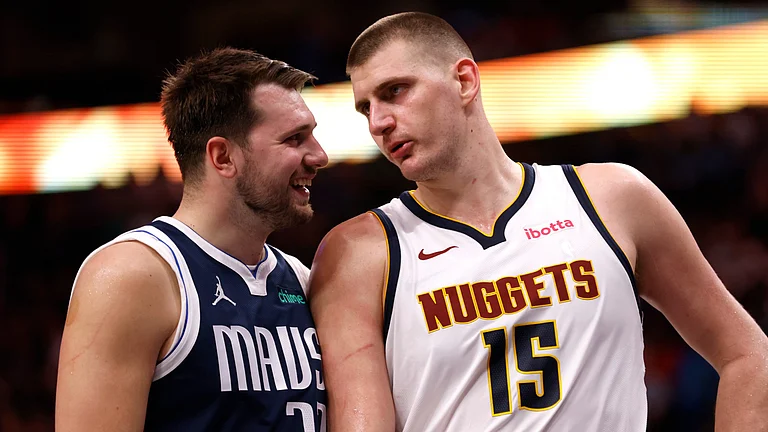 Nikola Jokic and Luka Doncic were both named to the all-NBA first team. - null