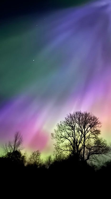 Northern Lights Display In US