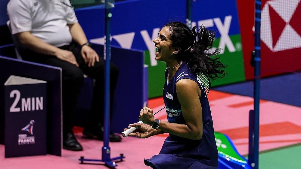 X | PV Sindhu  : Indian shuttler PV Sindhu. 