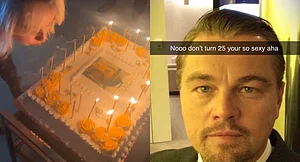 X : Sabrina Carpenter Celebrated Turning 25 With A Leonardo DiCaprio Meme Cake