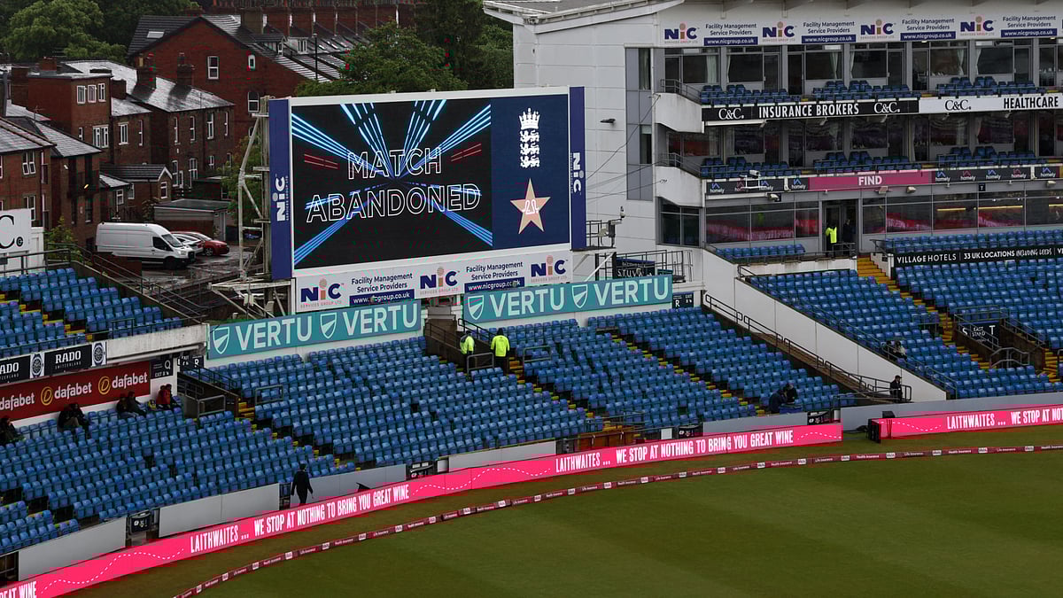 There was no play at Headingley on Wednesday due to rain