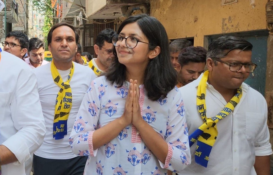 AAP Rajya Sabha MP Swati Maliwal | - X/@SwatiJaiHind