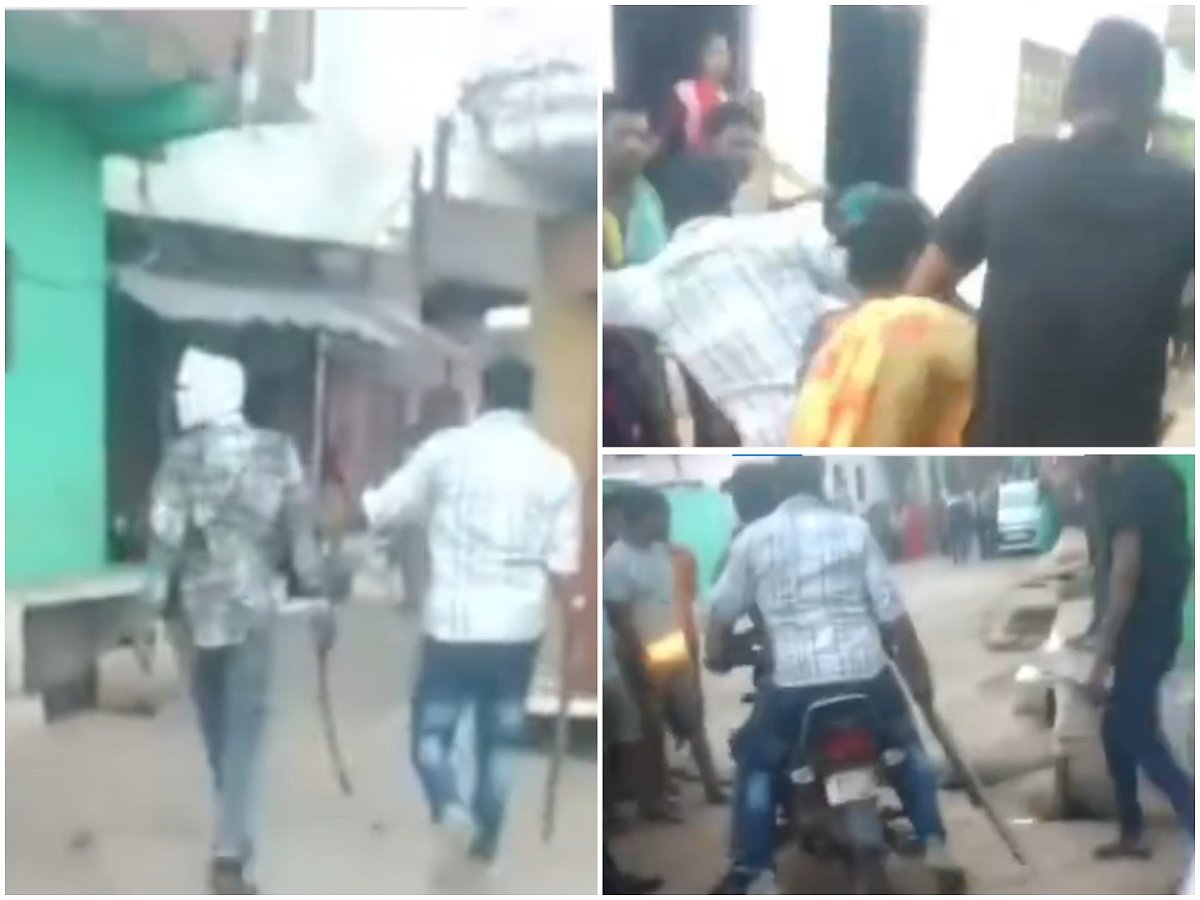 X/@subhi_karma : Screengrab from the purported video of the incident.