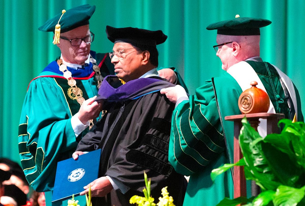 VIT Founder & Chancellor Dr. G. Viswanathan Received The State University Of New York Honorary Doctorate