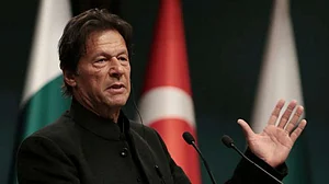 | Photo: AP : Ex-Pakistan Prime Minister Imran Khan
