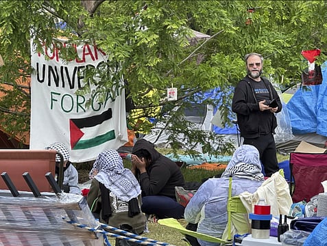 Police Begin Dismantling Pro-Palestinian Camp At Wayne State University In Detroit