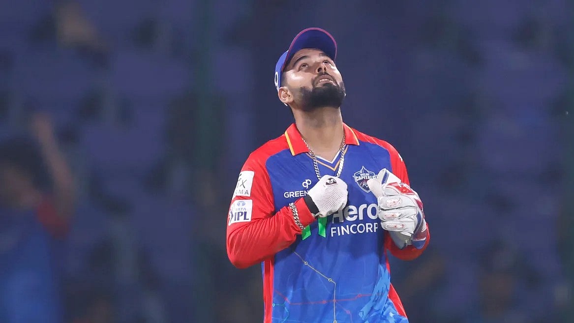 Rishabh Pant during DC vs RR IPL 2024 match on May 7, at the Arun Jaitely Cricket Stadium.  - BCCI 