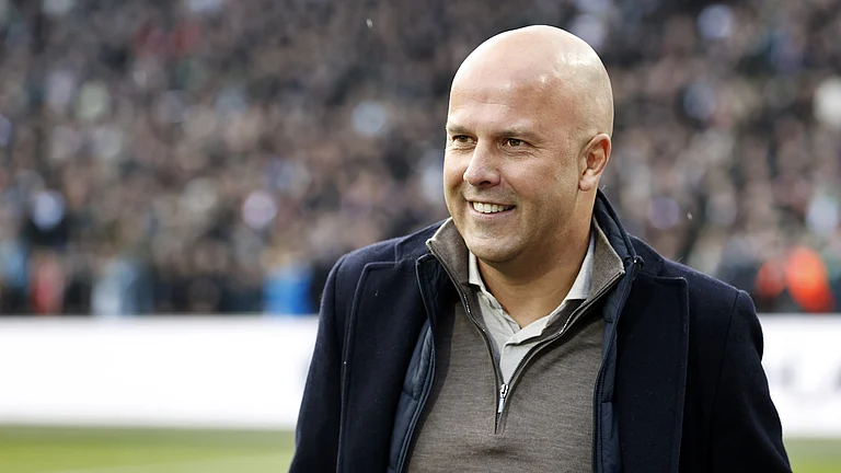 Feyenoord boss Arne Slot is Jurgen Klopp's likely successor at Anfield. - null