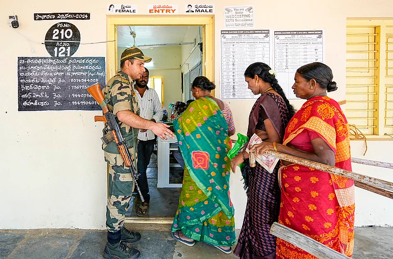 Polling begins for the Ghatshila assembly by-election in Jharkhand under tight security; voting to continue till 5 pm. - PTI; Representative image