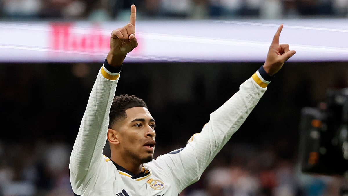 Jude Bellingham was on target for Real Madrid against Cadiz.