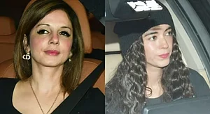 Instagram : Sussanne Khan and Saba Azad at 'Fighter' screening