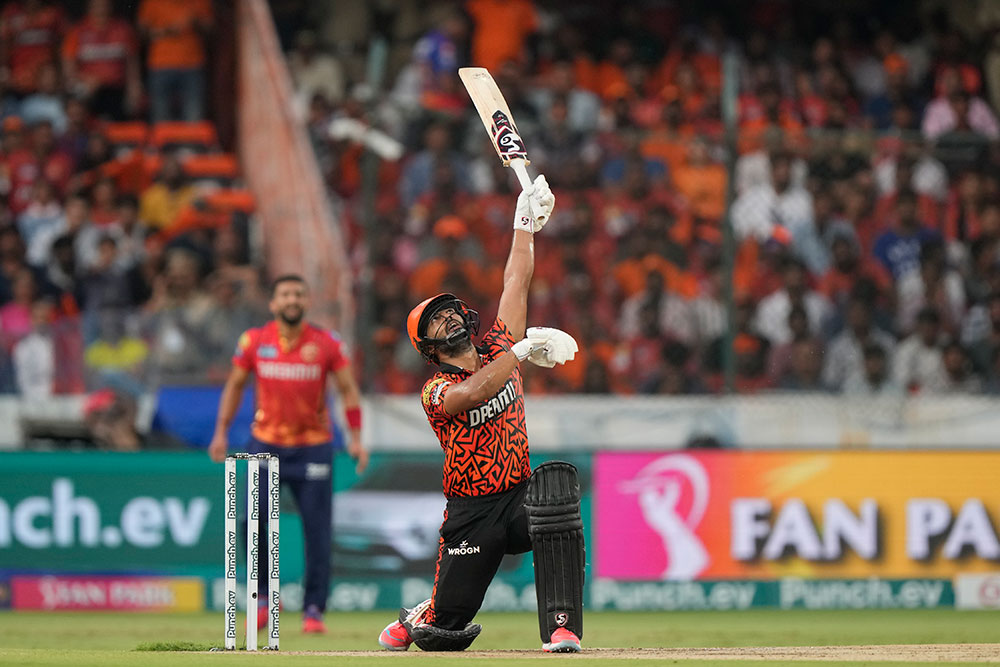 Sunrisers Hyderabad's Rahul Tripathi