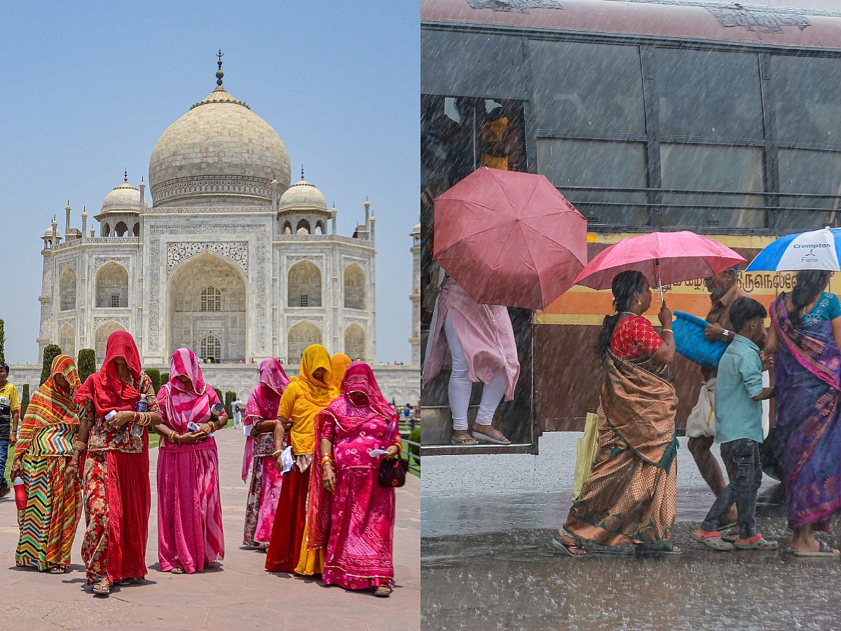 PTI : IMD has issued heatwave and rainfall alerts for several parts of the country. 