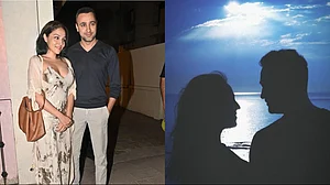 Instagram : Imran Khan and Lekha Washington