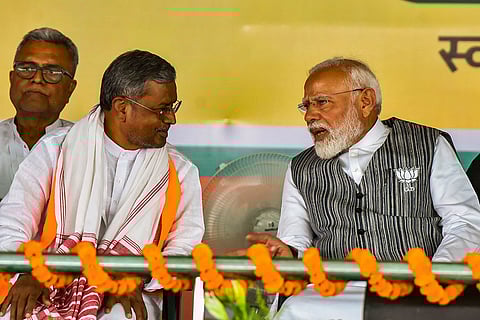 PM Modi campaigns in Jharkhand