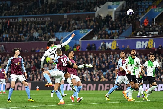 EPL: Jhon Duran Scores Late On To Deny Liverpool Victory - In Pics 