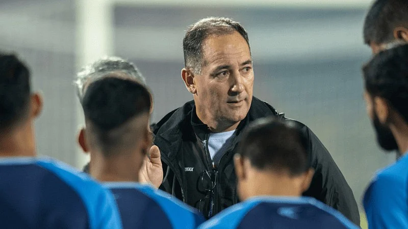 Igor Stimac, India Football Team, Training, AIFF Photo