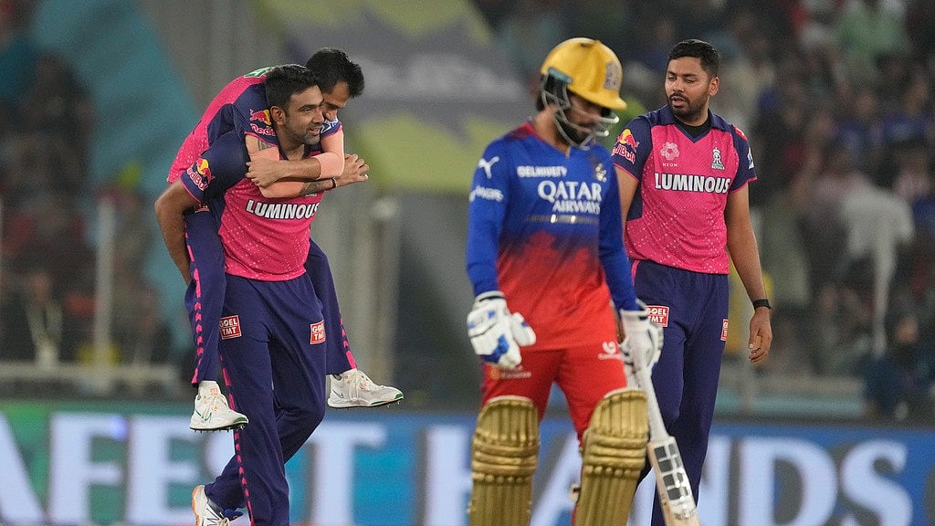 RR beat RCB by 4 wickets. - AP/Ajit Solanki