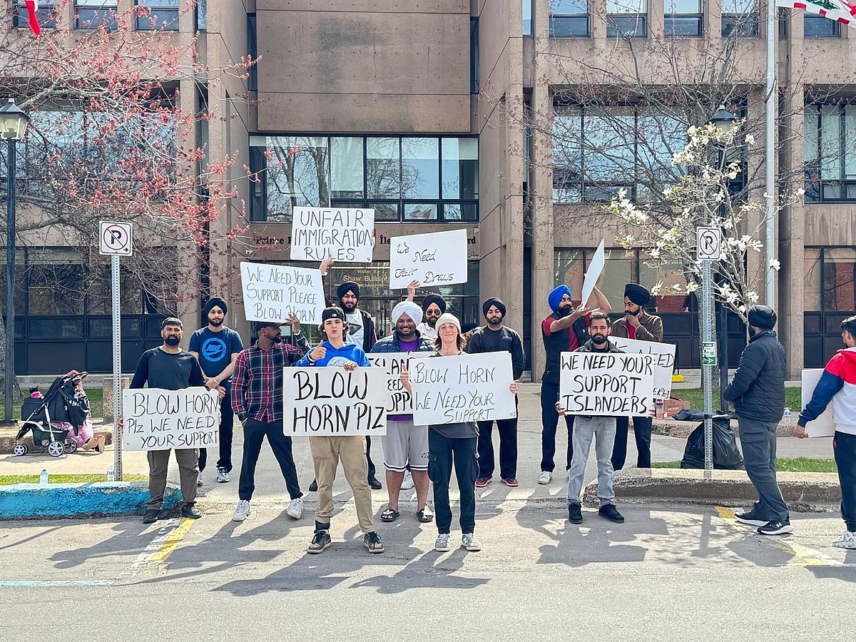 X/@Protest_pei : India students' protests enter secind week in Canada's Prince Edward Island