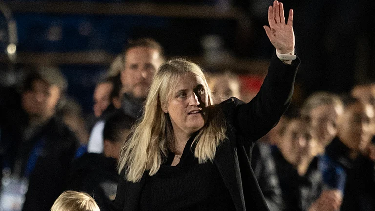 Emma Hayes is into her final two games as Chelsea boss. - null