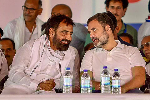 Rahul Gandhi in Haryana