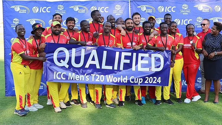 Uganda qualified for the T20 World Cup 2024 in the Africa Qualifiers earlier this year. - Photo: X/ @BBCWSSport