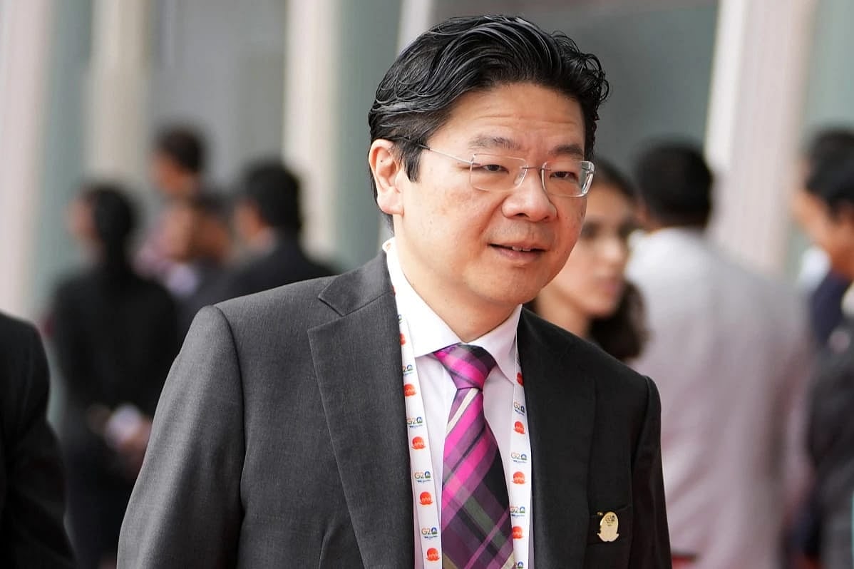 AP : Singapore's Deputy Leader Lawrence Wong