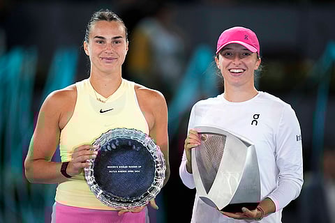 Iga Swiatek beat Aryna Sabalenka