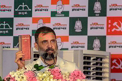 Rahul Gandhi campaigns in Jharkhand