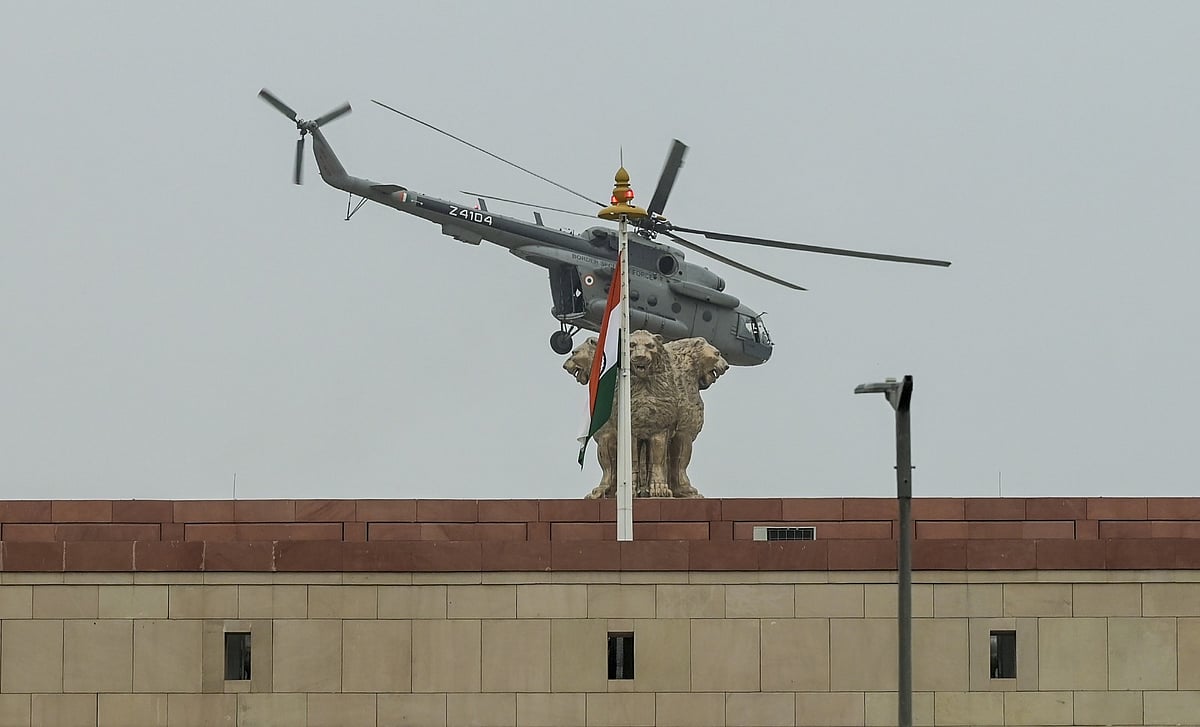 PTI : Mock Drills At Parliament