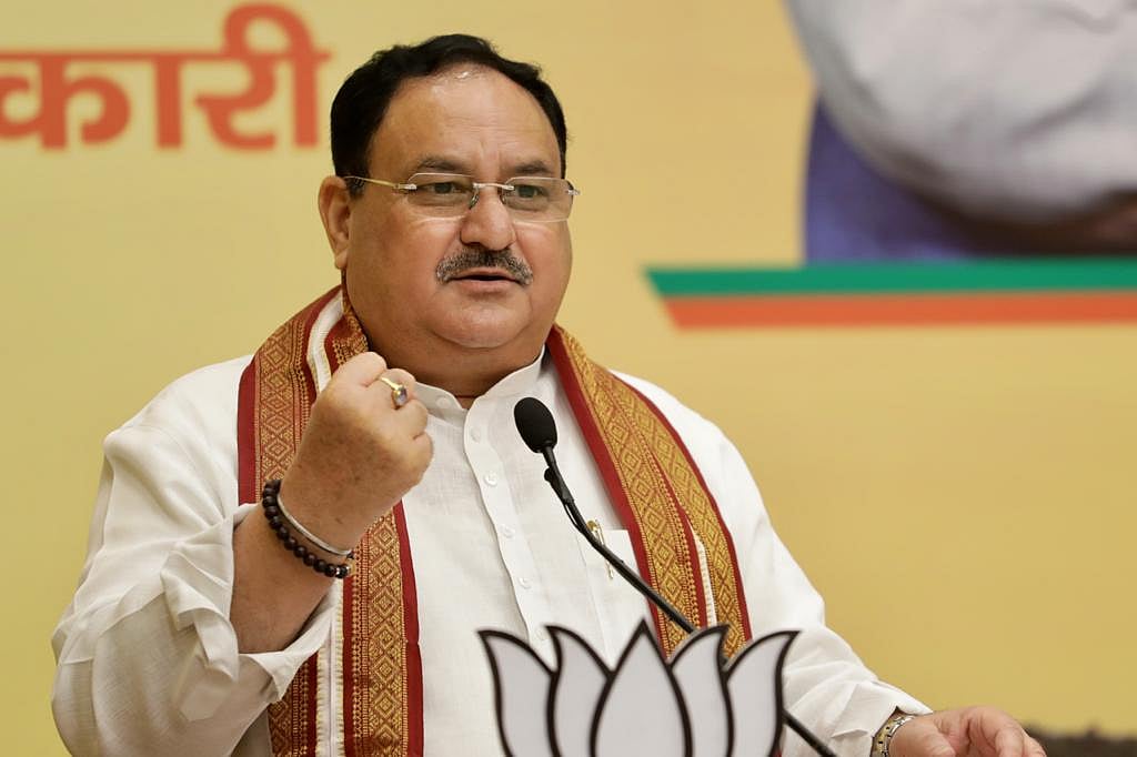 BJP chief JP Nadda - File Photo