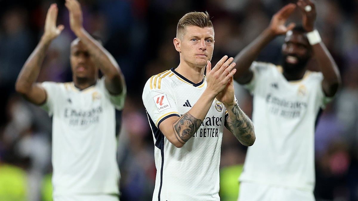 Real Madrid midfielder, Toni Kroos.