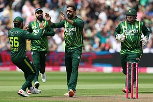 X | Pakistan Cricket  : Pakistan National Cricket Team in action during the T20I series against England.