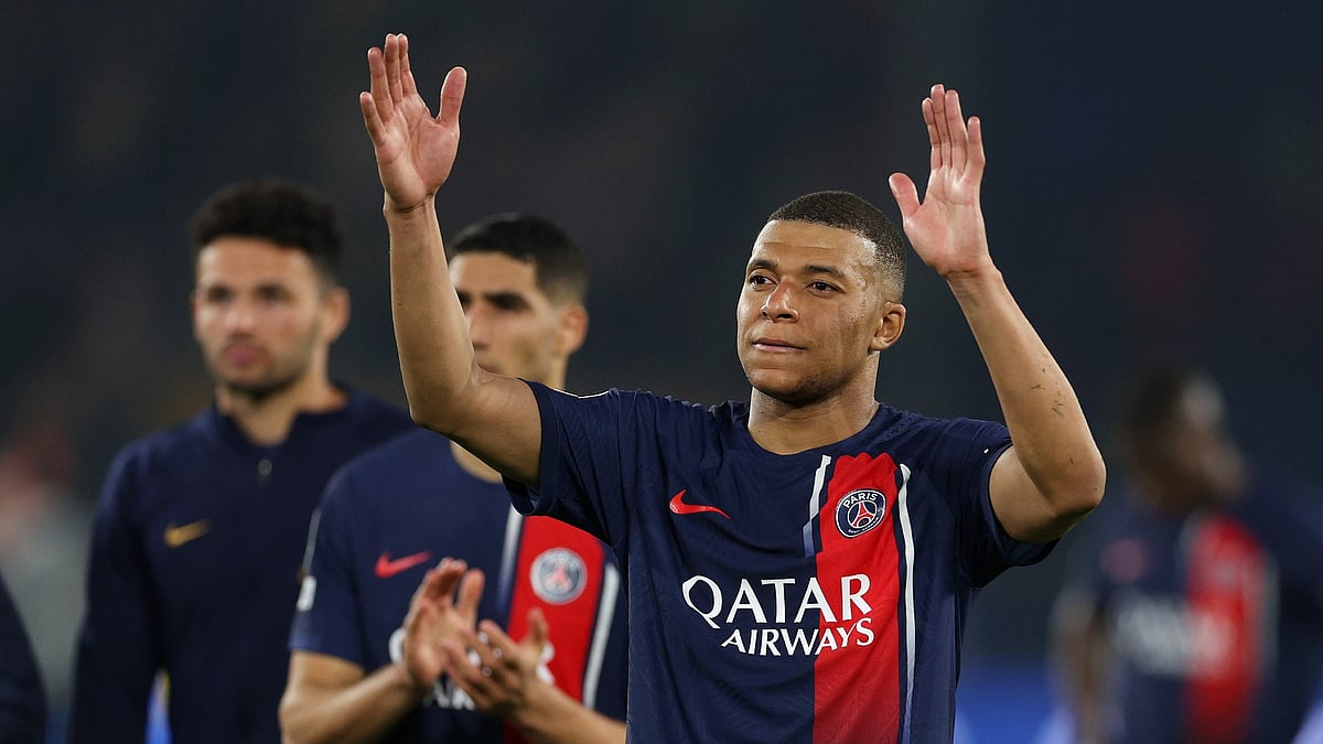 PSG's Kylian Mbappe - null