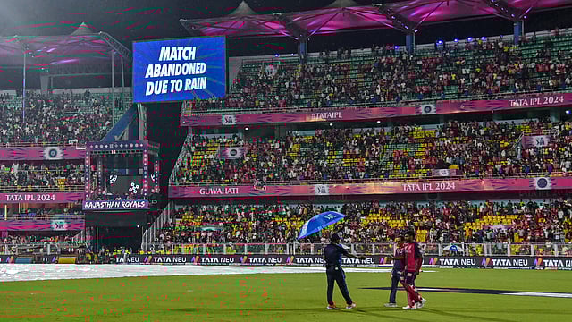 IPL 2024: Royals Miss Top-Two Chance After Washout Against Leaders Knight Riders