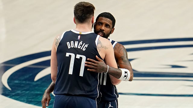 NBA Conference Final: Luka Doncic Salutes 'Mr Fourth Quarter' Kyrie Irving