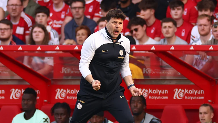 Mauricio Pochettino saw his Chelsea side beat Nottingham Forest - null
