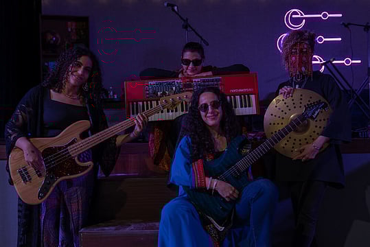 In Saudi Arabia, An All-Women Psychedelic Rock Band Jams Out As Its Conservative Society Loosens Up