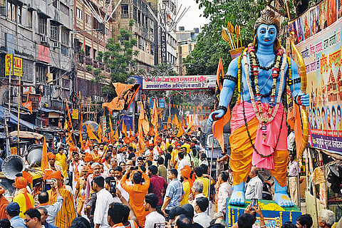 Devotees celebrate Ram Navami