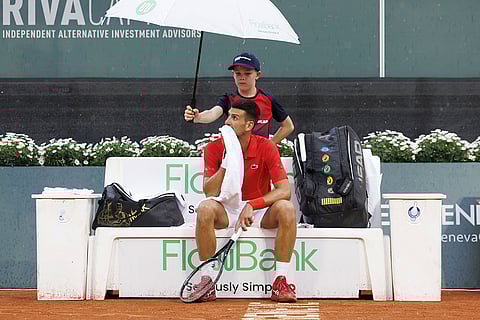 Serbia's Novak Djokovic