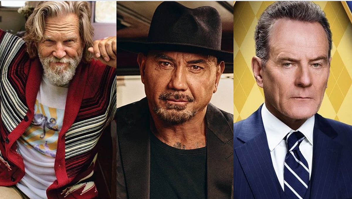 Instagram : Jeff Bridges, Dave Bautista, Bryan Cranston