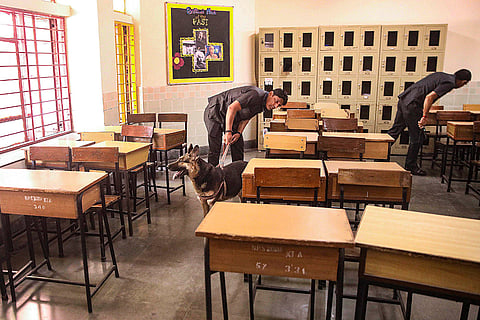 Bomb scare at DPS Noida