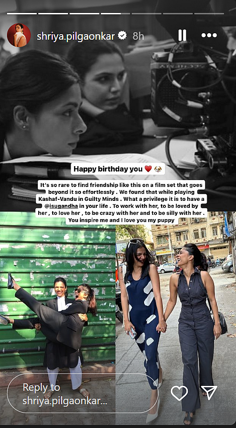 Shriya Pilgaonkar via her Instagram Stories