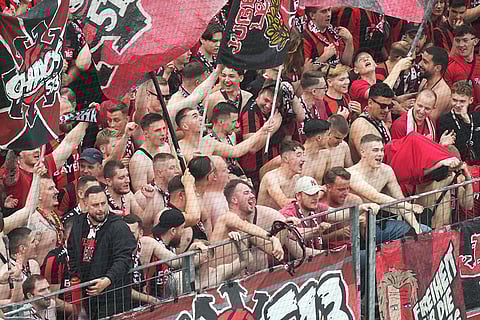 Leverkusen's fans
