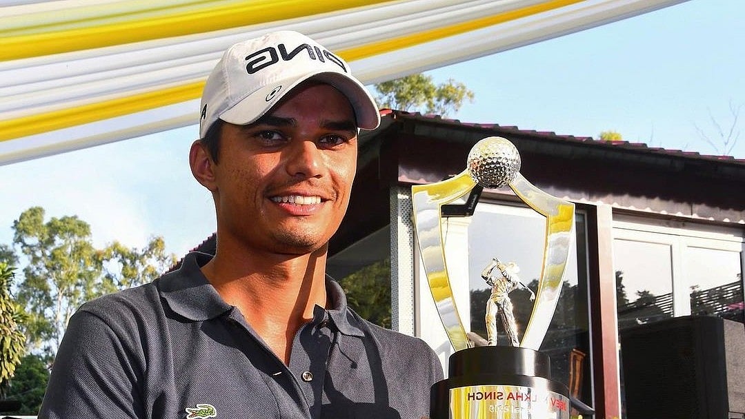 Instagram/@ajeeteshsandhu
 : Indian golfer Ajeetesh Sandhu